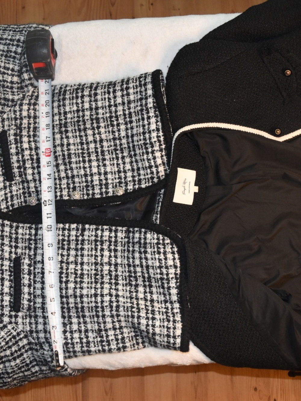 Simple Retro Tweed Jackets - Picture 6 of 13
